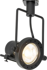 Inteligentny system szynowy czarny 1-fazowy w tym 5 żarówek Wifi GU10 - Suplux