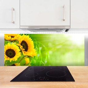 Panel Kuchenny Złociste Słoneczniki Pod Niebem
