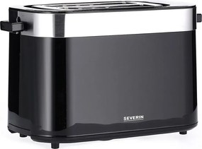 Severin AT 9264 - Toster z dwiema szczelinami 800W/230V stal nierdzewna/czarny