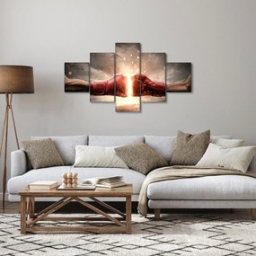 Obraz - Boks (125x70 cm)
