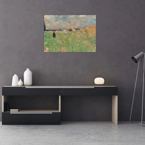 Obraz - Georges Seurat, A Summer Landscape, reprodukcje (70x50 cm)