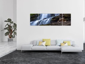 Obraz wodospadu (170x50 cm)