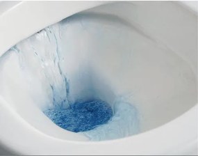 Miska WC wisząca lejowa bezkołnierzowa 101RDeska wolnoopadająca Soft-Close - Biały połysk
