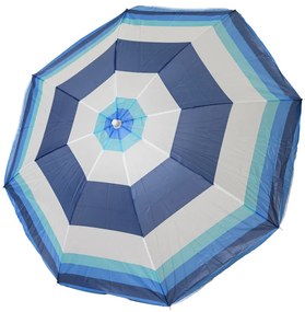 Parasolka BLUE STRIPES 180 cm, niebieska