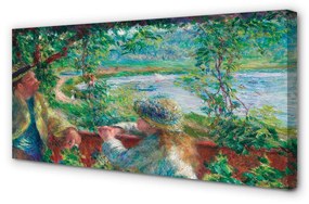 Obraz na płótnie Nad wodą - Pierre Auguste Renoir