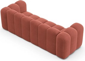 Różowa sofa 228 cm Lupine – Micadoni Home