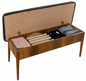 Ławka Vina Anthracite and Walnut
