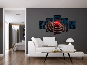Obraz abstrakcji (125x70 cm)