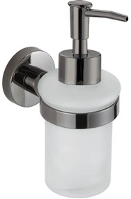 Mexen Remo dozownik do mydła, black chrome - 70507388-73