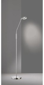 Lampa stojąca LED ze ściemniaczem w kolorze srebra (wysokość 150 cm) Dent – Fischer &amp; Honsel