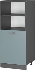 Szafka kuchenna niebiesko-szary 60x57x143 r-line