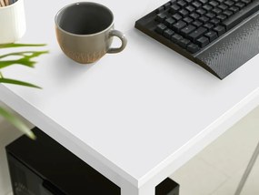 Biały stół jadalniany z białym blatem TESSA 120x60 cm