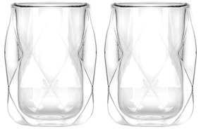 Kubki na espresso z podwójną ścianką zestaw 2 szt. 100 ml Geo – Vialli Design