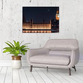 Obraz na szkle Big Bena w Londynie (70x50 cm)