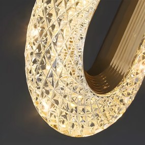 LAMPA SUFITOWA WISZĄCA LED G173-3CP ZŁOTA