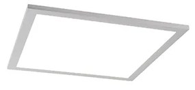 Nowoczesny panel LED stalowy 40 cm z wbudowanym LED - Liv Nowoczesny Oswietlenie wewnetrzne