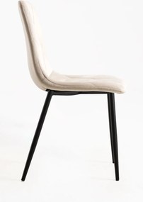 Zestaw 4 Krzese Lyke Aksamitne