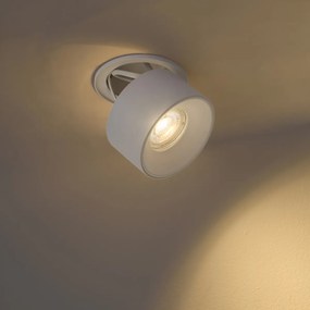 Nowoczesne oczko wpuszczane białe GU10 50mm - Echo