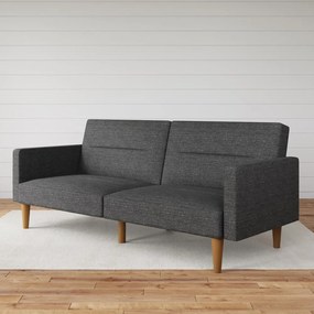 Szara sofa rozkładana 204 cm Channel – Støraa