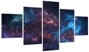 Obraz - Nocne niebo (125x70 cm)