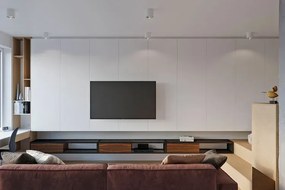 Plafon Led Biały Nowoczesny Tuba G6-W88