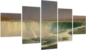 Obraz - Frederic Edwin Church, Niagara, reprodukcje (125x70 cm)