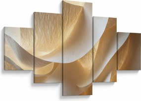 Obraz - Papierowa faktura (125x70 cm)
