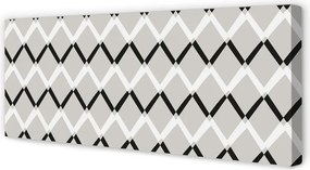 Obraz drukowany na płótnie Szlachetny Wzór Diamentowy