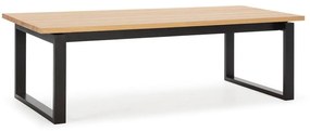 Stół z blatem w dekorze dębu 100x220 cm Rina – Marckeric