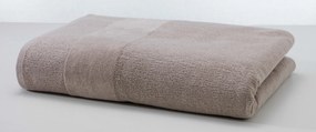 Ręcznik kąpielowy CARRARA 70x140 cm jasnobrązowy, 100% bawełna