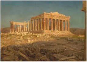Obraz - Frederic Edwin Church, The Parthenon, reprodukcje (70x50 cm)