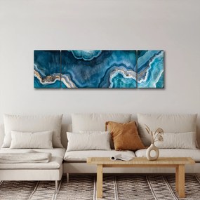 Obraz - Detal akwamarynu (170x50 cm)
