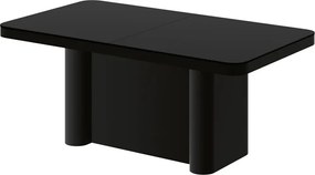 Stół Portofino czarny połysk Hubertus rozkładany do 412 cm