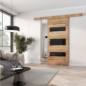 MINIO go for it, Drzwi przesuwne wewnętrzne CLEAN D 106 cm  w kolorze dąb wotan