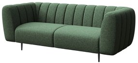 Ciemnozielona sofa 210 cm Shel – Ghado