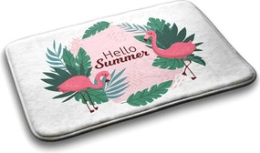 Dywanik do łazienki Dywanik do łazienki Flamingi Ptaki