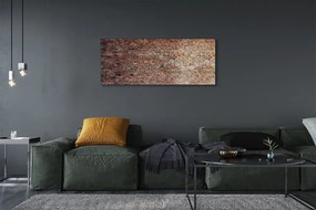 Obraz drukowany na płótnie Wyrazista Ściana Z Cegieł