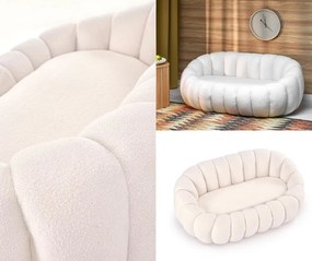 Sofa dwuosobowa Gaspar XL Halmar o obłym kształcie