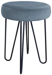 Taboret Venus HAIRPIN noga czarna BL06