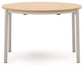 Okrągły rozkładany stół w dekorze dębu ø 120 cm Montuiri – Kave Home