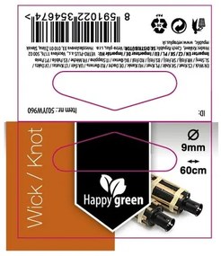 Happy Green Zapasowy knot do łuku, 60 cm