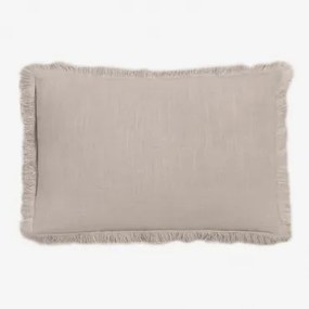 Poduszka Bawełniana Prostokątna (30x50 Cm) Nedeliya Piaskowy Szary - Sklum