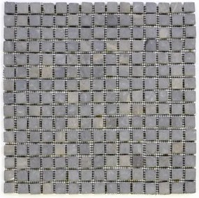 Mozaika marmurowa Garth na siatce szara 1 m2