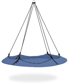 Niebieska huśtawka ogrodowa – Hangout Pod