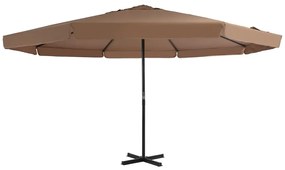 Beżowy parasol ogrodowy - Glider