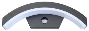Brilagi - LED zewnętrzna lampa ścienna z czujnikiem ARCELO LED/8W/230V IP54