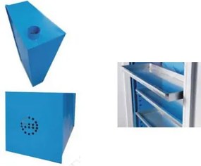 Szafa do przechowywania niebezpiecznych substancji chemicznych, 6 półek, nośność 30 kg, 920x380x1920 mm