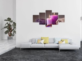 Obraz rzeczy spa (125x70 cm)