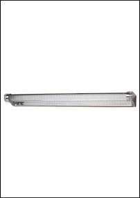 Srebrny nowoczesny kinkiet led nad lustro - K461-Daly