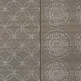 Szara konsola ze stalowymi nogami - Lexti